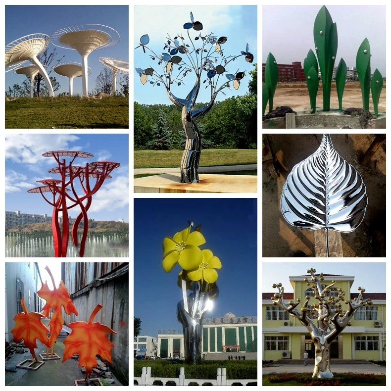 Giant Garden Insect Outdoor Metal Sculpture Stainless Steel Butterfly for Landscape