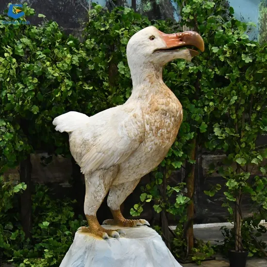 Ccaa27 Prehistoric Real Size Animals Ice Age Animatronic Dodo Bird for Park 