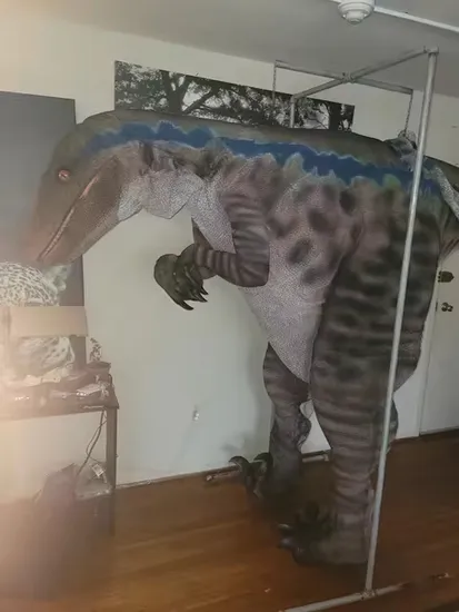 Custom Life Size Realistic High Quality Wearable Adult Dinosaur Costume 