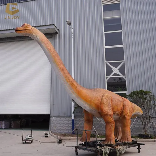 Ccad26 Life Size Dinosaur Park Jurassic Brachiosaurus Animatronic Dinosaur for Sale 