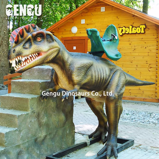 Amusement Ride Animatronic Dinosaur Ride