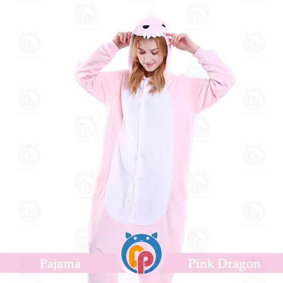 Discount Funny Adult and Kids Pink Dinosaur Costume 