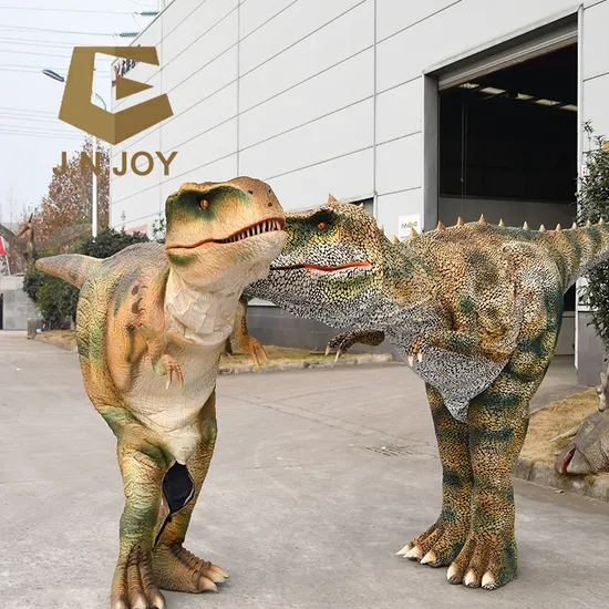 Ccdc02 Amusement Park Robotic Walking Hidden Legs Dinosaur Costume for Adults 