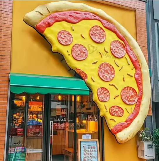 Custom Outdoor Resin Decoration Fiberglass Giant Ice Cream Sculpture Statue for Sale 