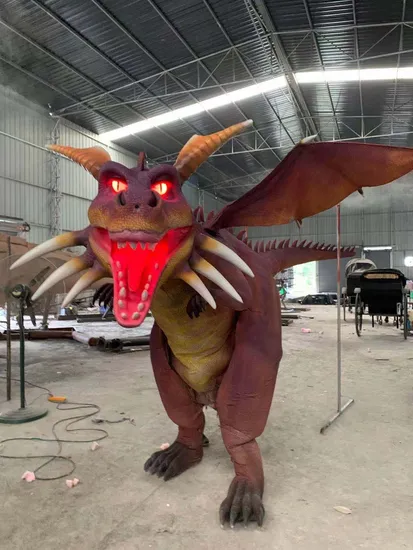 Realistic Dragon Dinosaur Costume Wearable Dragon Cosplay Suits 