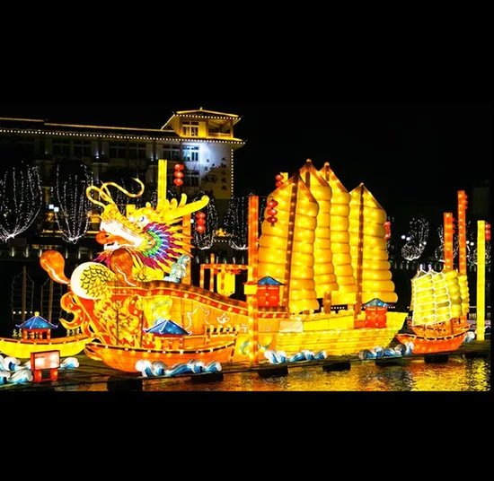 Outdoor Popular Traditional Chinese Festival Lantern for Celebration Lantern Exhibition 