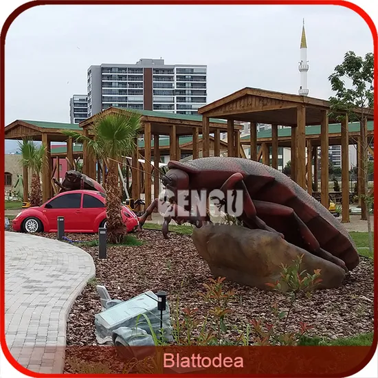 Theme Park Simulation Animatronic Animal and Insects 