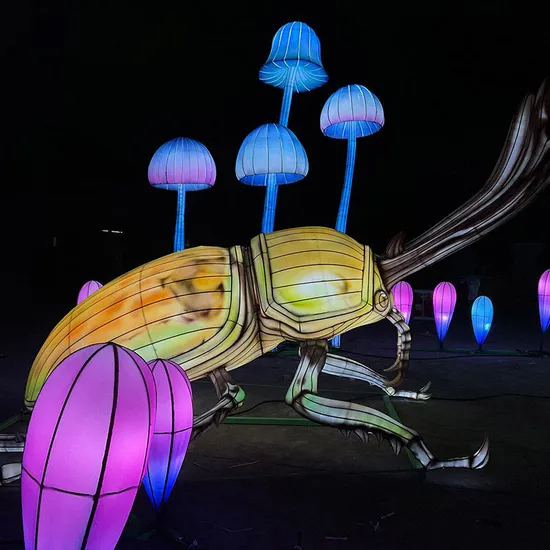 Chinese Factory Festival Motif Liqht Decoration Custom Waterproof Animal Theme Lantern for Christmas Halloween Holiday 