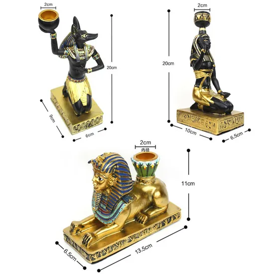 Ancient Egypt Life Size Egyptian Pharaoh Sculpture Bronze Anubis Statue Copper 